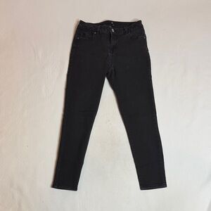 1822 Denim Women's Black Straight Leg Jeans